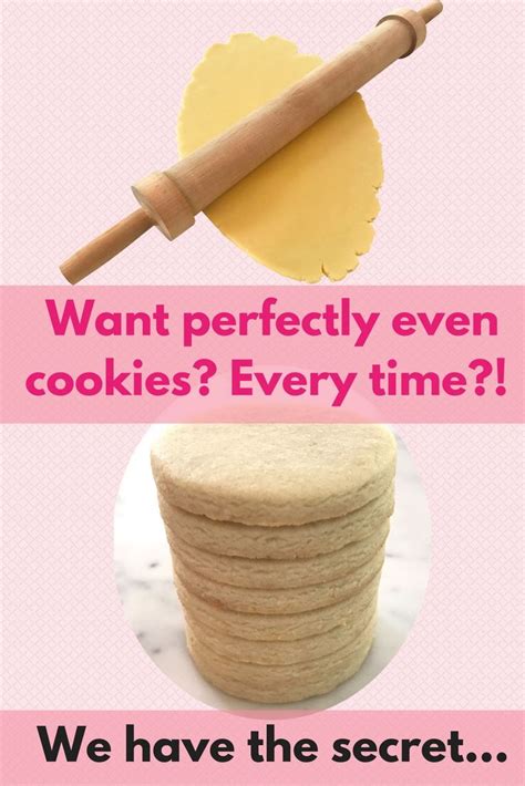 measuring thickness of sugar cookie dough|how to measure cookie thickness.